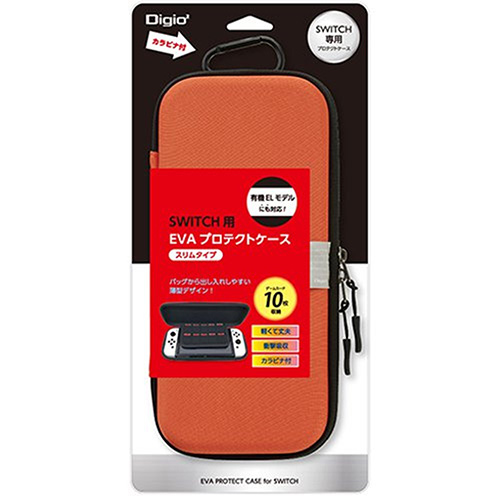 ナカバヤシ Switch 用EVAプロテクトケース(スリム)/オレンジ SZC-SWE06DD (tm)