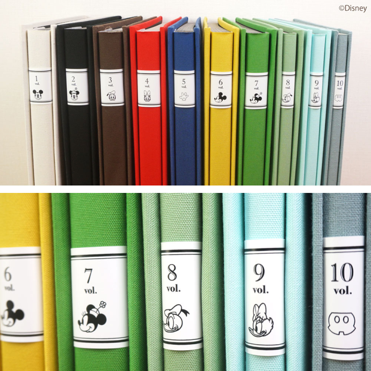 ナカバヤシ ディズニーキャラクター フエルアルバム用 ラベル IT-FALA-D-01