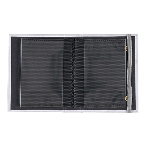 ナカバヤシ チェキ用ポケットアルバム20枚収納 大理石風 ホワイト A-CK-201-W