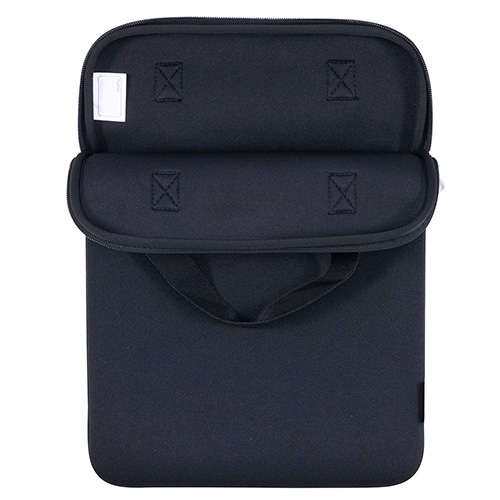 ナカバヤシ 11.6PC汎用ストレッチバッグ/ファスナー/ブラック SZC-FC112207BK