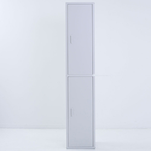 FeC&D/ロッカー2段タイプ/ホワイト FECAD-L2T-W【別注】