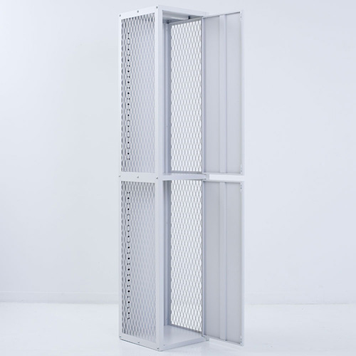 FeC&D/ロッカー2段タイプ/ホワイト FECAD-L2T-W【別注】