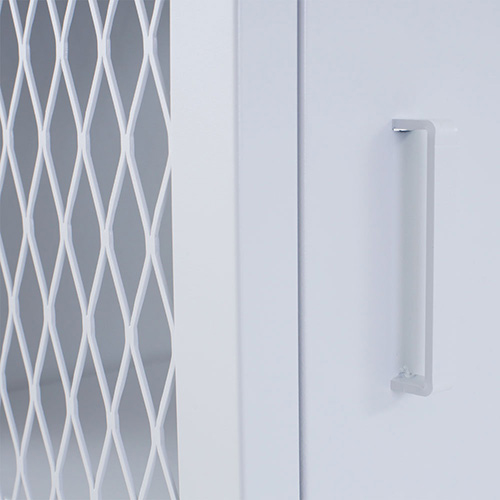 FeC&D/ロッカー2段タイプ/ホワイト FECAD-L2T-W【別注】