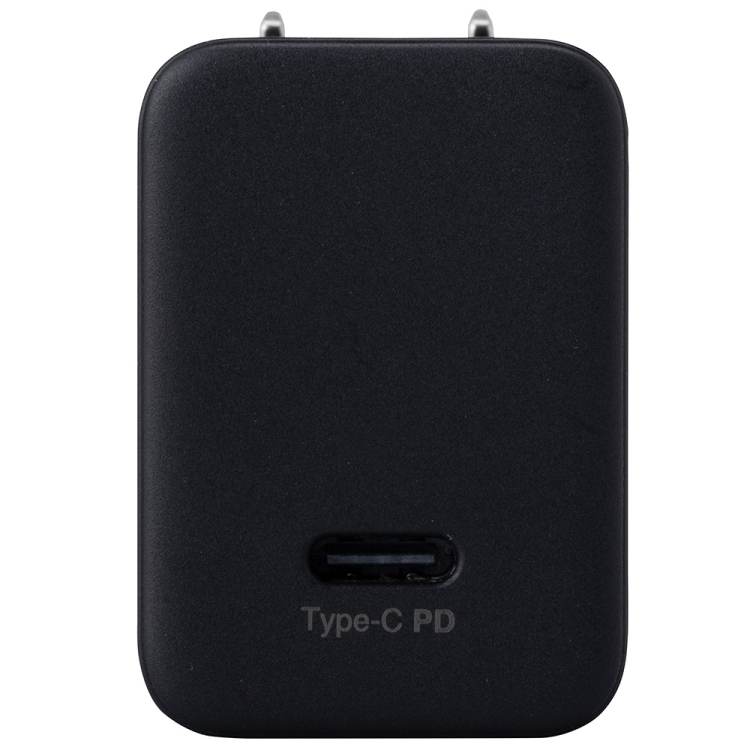 ナカバヤシ GaN 65W PD充電対応 Type-C 1ポート充電器/ブラック JYU-ACU06BK (tm)