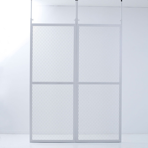 FeC&D/メッシュパーテーション/ホワイト FECAD-PA-W【別注】