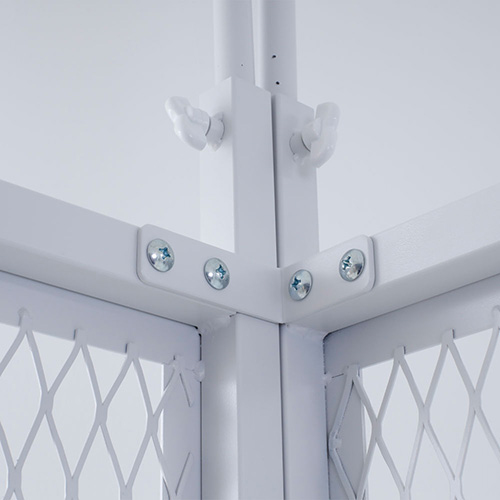 FeC&D/メッシュパーテーション/ホワイト FECAD-PA-W【別注】