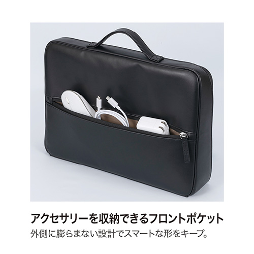 ナカバヤシ 自立PCバッグ 14インチ用/ブラック CB-280BK