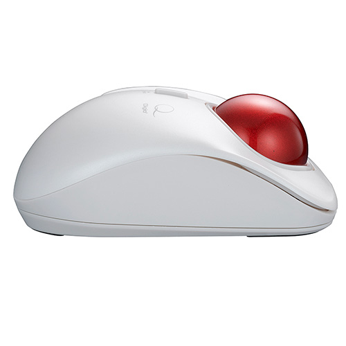 ナカバヤシ 【Qシリーズ】小型無線5ボタンレーザー式人差し指トラックボール/ホワイト(tm)