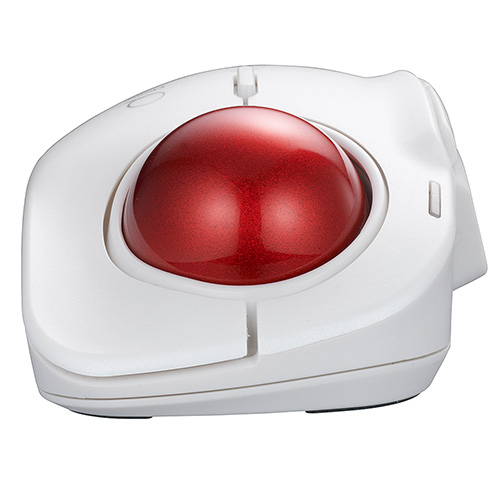 ナカバヤシ 【Qシリーズ】小型無線5ボタンレーザー式人差し指トラックボール/ホワイト(tm)