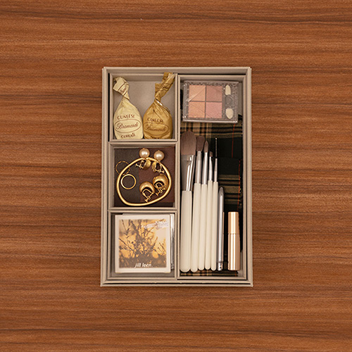 ナカバヤシ 再生紙でつくった整理箱 リトレイA5 ライトグレー RTY-A5LG