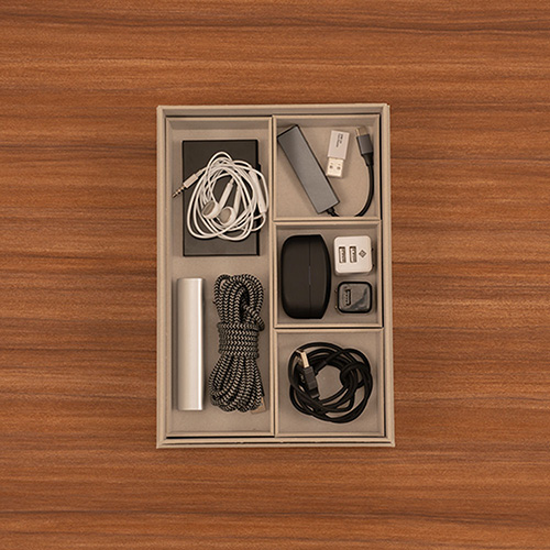 ナカバヤシ 再生紙でつくった整理箱 リトレイA5 ライトグレー RTY-A5LG