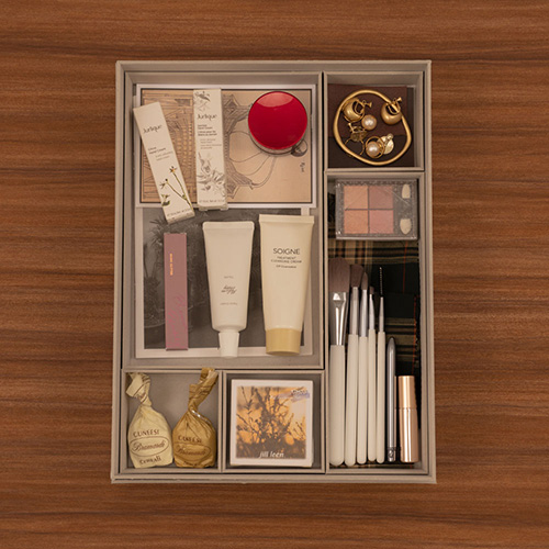 ナカバヤシ 再生紙でつくった整理箱 リトレイA4 ライトグレー RTY-A4LG