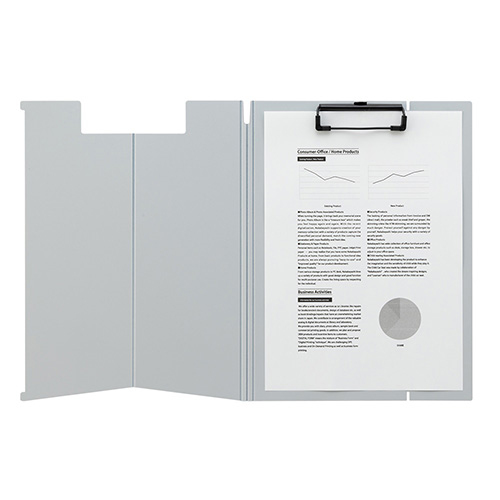 ナカバヤシ w/U スタンドクリップボード シェルピンク WU-QB-STA4E-P