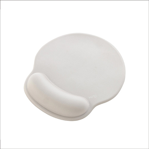 ナカバヤシ w/U リストレスト付きマウスパッド シルキーグレー WU-MUP934GY　(tm)　