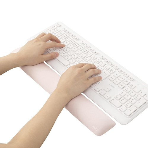 ナカバヤシ w/U リストレスト ロングタイプ シェルピンク WU-WR715P　(tm)　