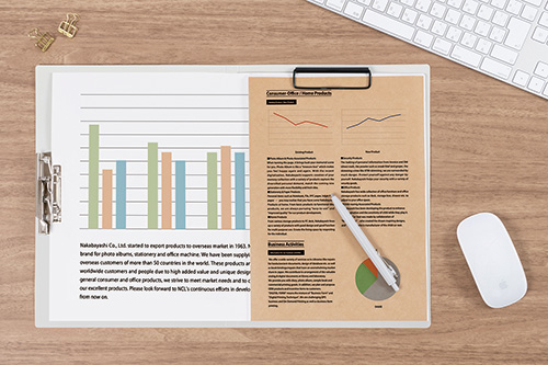 ナカバヤシ Wストッパーファイル/A4/ホワイト CH-9030W