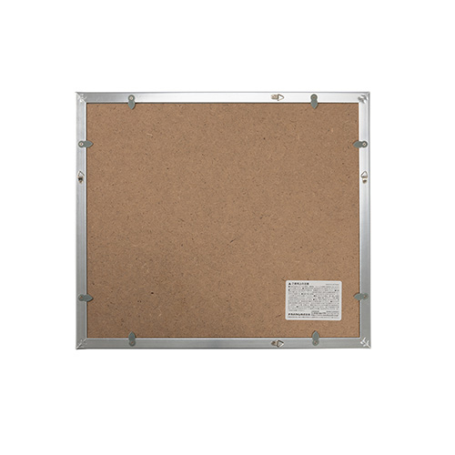 ナカバヤシ 樹脂製写真額 フォトフレーム 四ツ切 シルバー F-SP-111-SV