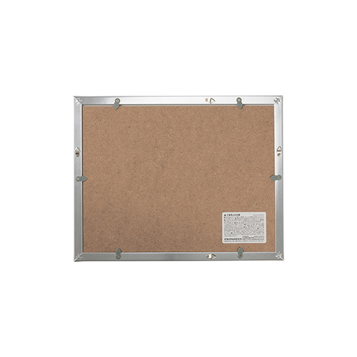 ナカバヤシ 樹脂製写真額 フォトフレーム A4 シルバー F-SP-110-SV