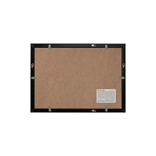 ナカバヤシ 樹脂製写真額 フォトフレーム W六ツ切 ブラック F-SP-109-D