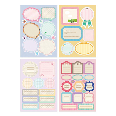 【ナカバヤシ WEB限定品】ナカバヤシ アルバム デコレーション用 シールセット IT-SL-SET-01