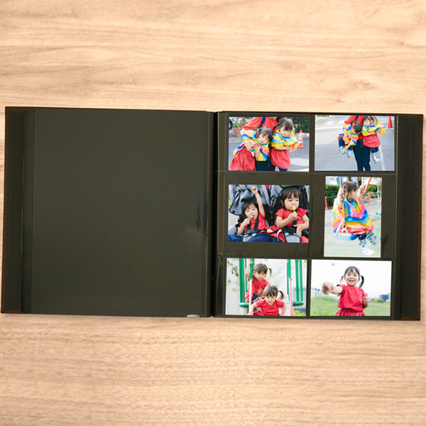 ナカバヤシ ポケット黒台紙 替台紙 Lサイズ アH-LP-10-D