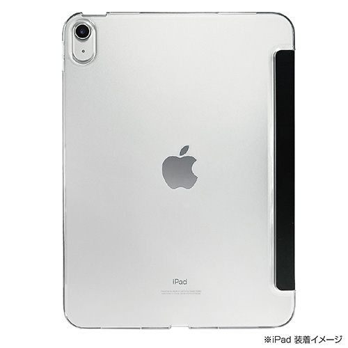 ナカバヤシ iPad 10.9インチ 第10世代(2022年モデル)用 軽量ハードケースカバー/ブラック TBC-IP2200BK (tm)