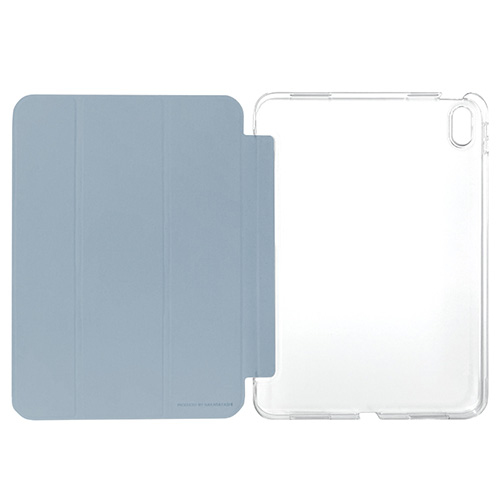 ナカバヤシ iPad 10.9インチ 第10世代(2022年モデル)用 軽量ハードケースカバー/ライトブルー TBC-IP2200LBL (tm)