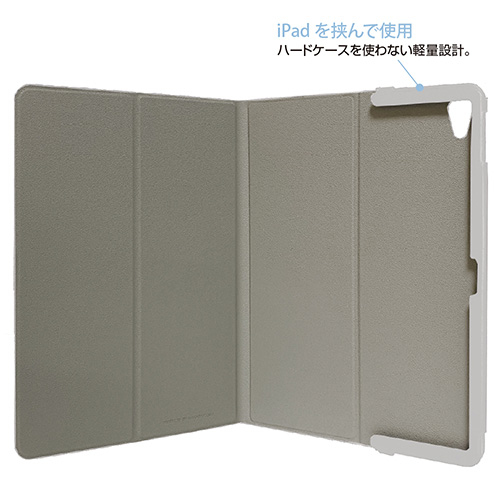 ナカバヤシ iPad 10.9インチ 第10世代(2022年モデル)用 エアリーカバー/グレー TBC-IP2206GY (tm)