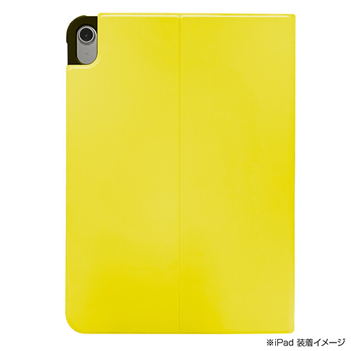 ナカバヤシ iPad 10.9インチ 第10世代(2022年モデル)用 ハードケースカバー/イエロー TBC-IP2207Y (tm)