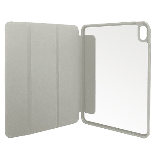 ナカバヤシ iPad 10.9インチ 第10世代(2022年モデル)用 マグネット分離式衝撃吸収ケース/グレー TBC-IP2201GY (tm)