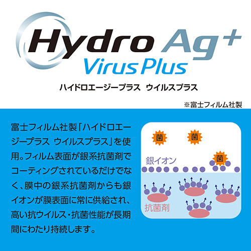 ナカバヤシ iPad 10.9インチ 第10世代(2022モデル)用 フィルム/抗ウイルス抗菌・光沢 TBF-IP22FLKAV (tm)