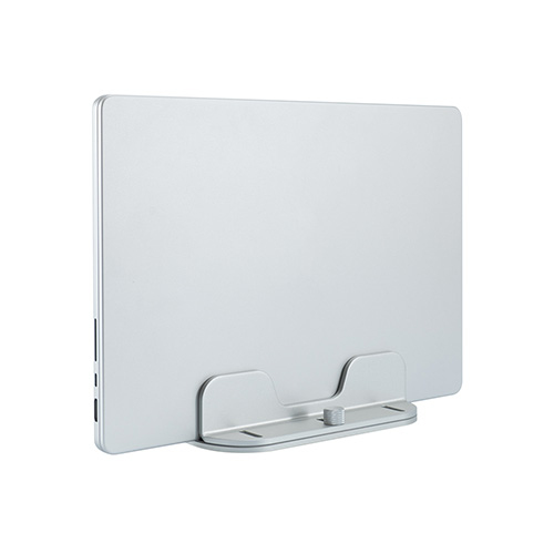 ナカバヤシ ノートパソコン縦置きスタンド シングル/シルバー NPA-007SL (tm)