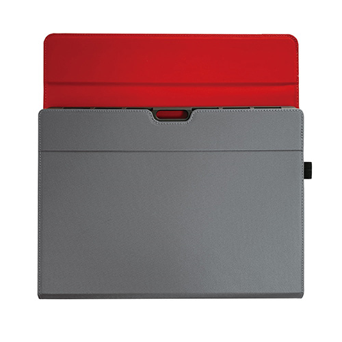 ナカバヤシ Surface Pro 8用 衝撃吸収ケース/グレー TBC-SFP2104GY (tm)