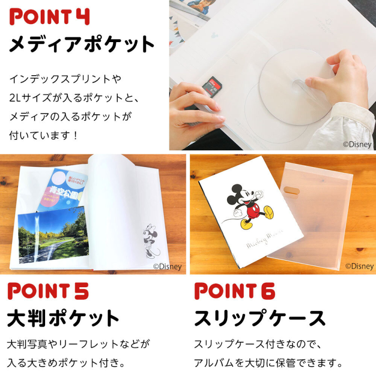 ナカバヤシ Disney ディズニーキャラクター 1PL L判3段 300枚 1PL-IT01 ミニーマウス