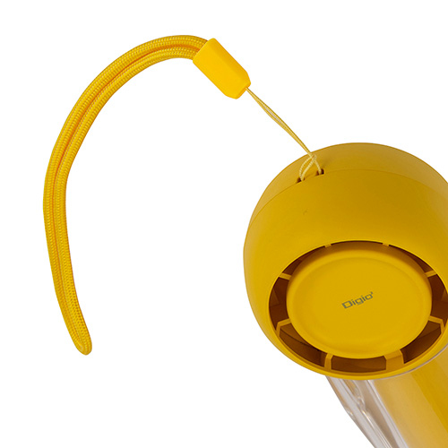 ナカバヤシ USB充電式ハンデ?Bファン/イエロー UA-060Y