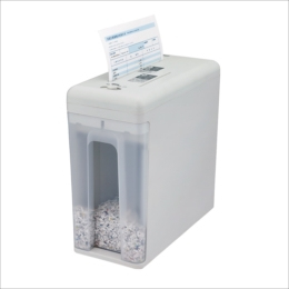 ナカバヤシ パーソナルシュレッダ ノイズレス スリム/ライトグレー NSE-NLM02LG