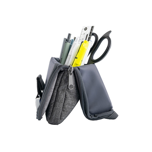 ナカバヤシ neoform マルチペンケース グレー NF-PC01GY