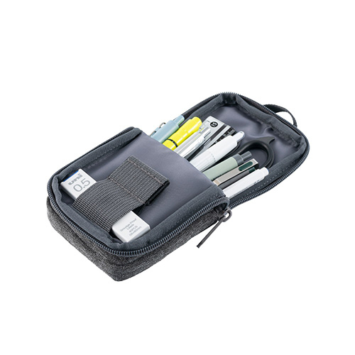 ナカバヤシ neoform マルチペンケース グレー NF-PC01GY