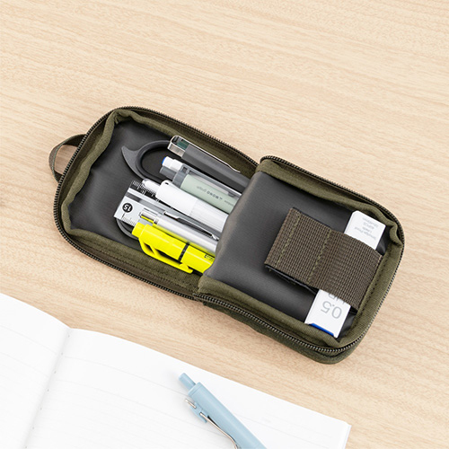 ナカバヤシ neoform マルチペンケース グレー NF-PC01GY