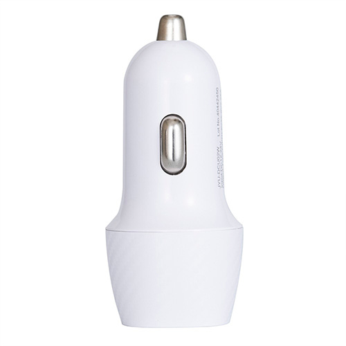 ナカバヤシ 20W PD充電対応 Type-C1ポート+USB A1ポートカーチャージャー【JYU-DCU02】ホワイト JYU-DCU02W (tm)