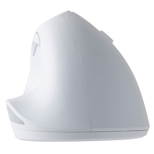 ナカバヤシ 無線 静音5ボタン BlueLEDエルゴノミクスマウス【MUS-RKF179N】ホワイト MUS-RKF179NW (tm)