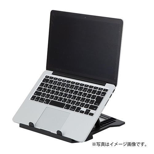 ナカバヤシ ノートPC・タブレットスタンド 軽量タイプ/ブラック NPA-009BK (tm)
