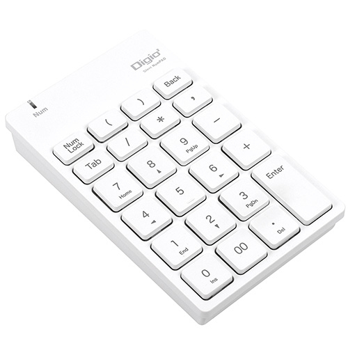 ナカバヤシ 無線静音テンキーボード/ホワイト TNK-SR227NW (tm)