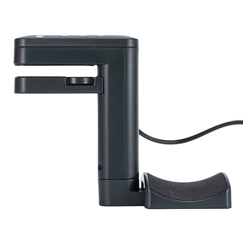 ナカバヤシ USB2.0 3ポートハブ+SD microSDカードリーダー /ライター付きヘッドホンフック HPH-002BK (tm)