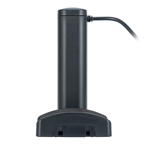 ナカバヤシ USB2.0 3ポートハブ+SD microSDカードリーダー /ライター付きヘッドホンフック HPH-002BK (tm)