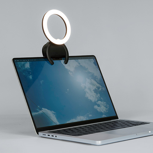 ナカバヤシ USD充電式LEDリングライト/ブラック UA-LED015BK (tm)