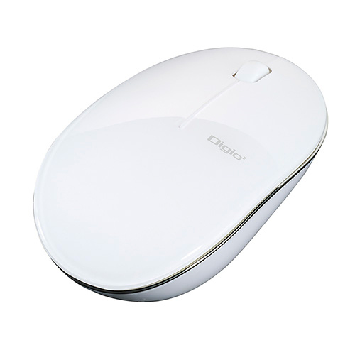 ナカバヤシ FLATTY【フラッティ】  無線 3ボタン BlueLEDマウス/ホワイト MUS-RKT153NW (tm)