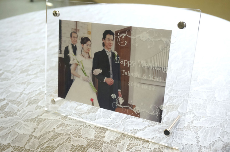 ナカバヤシ 名入れフレーム 婚礼用 【取寄品】