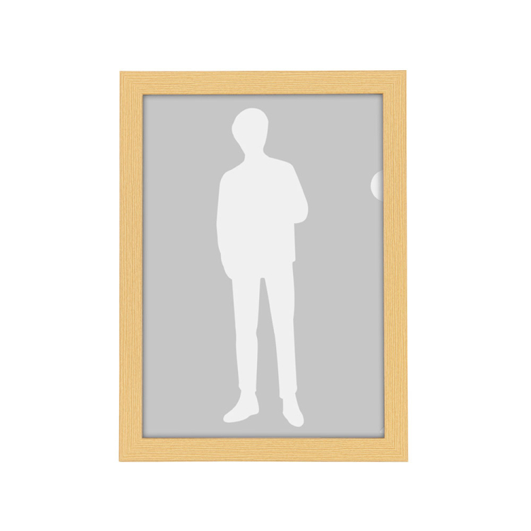 クリアホルダーフレーム　A4 ナチュラル