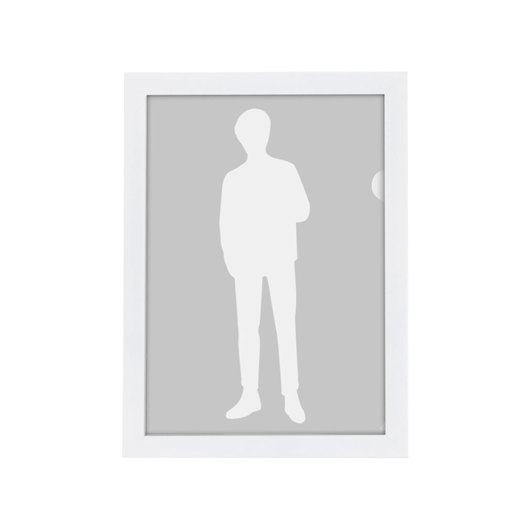 クリアホルダーフレーム　A4 ホワイト